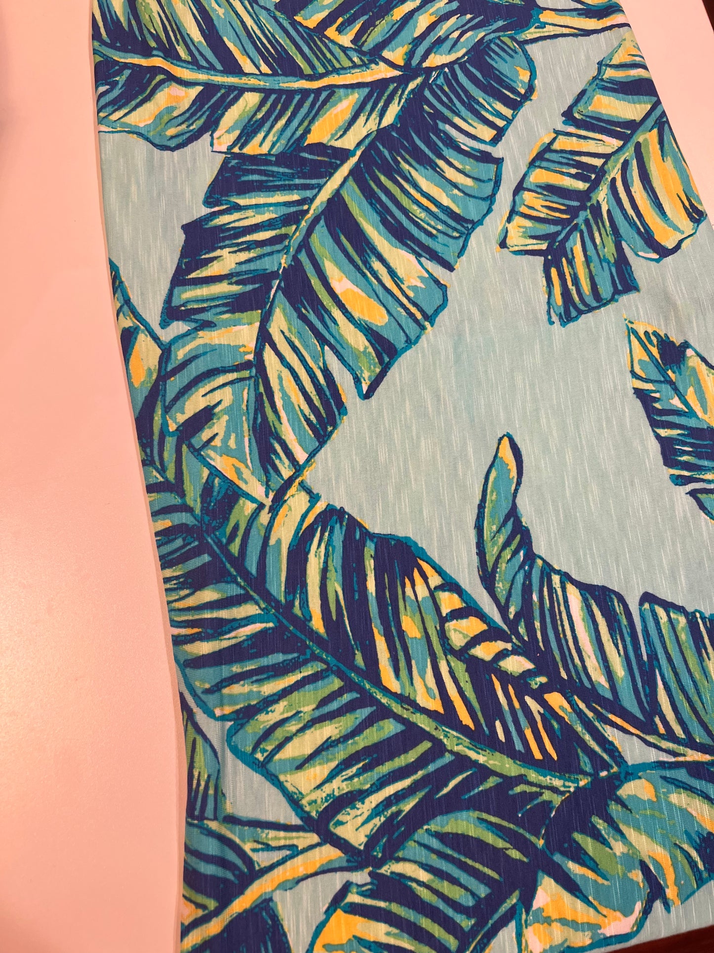 Printed Jersey Hijab: Havana Palms