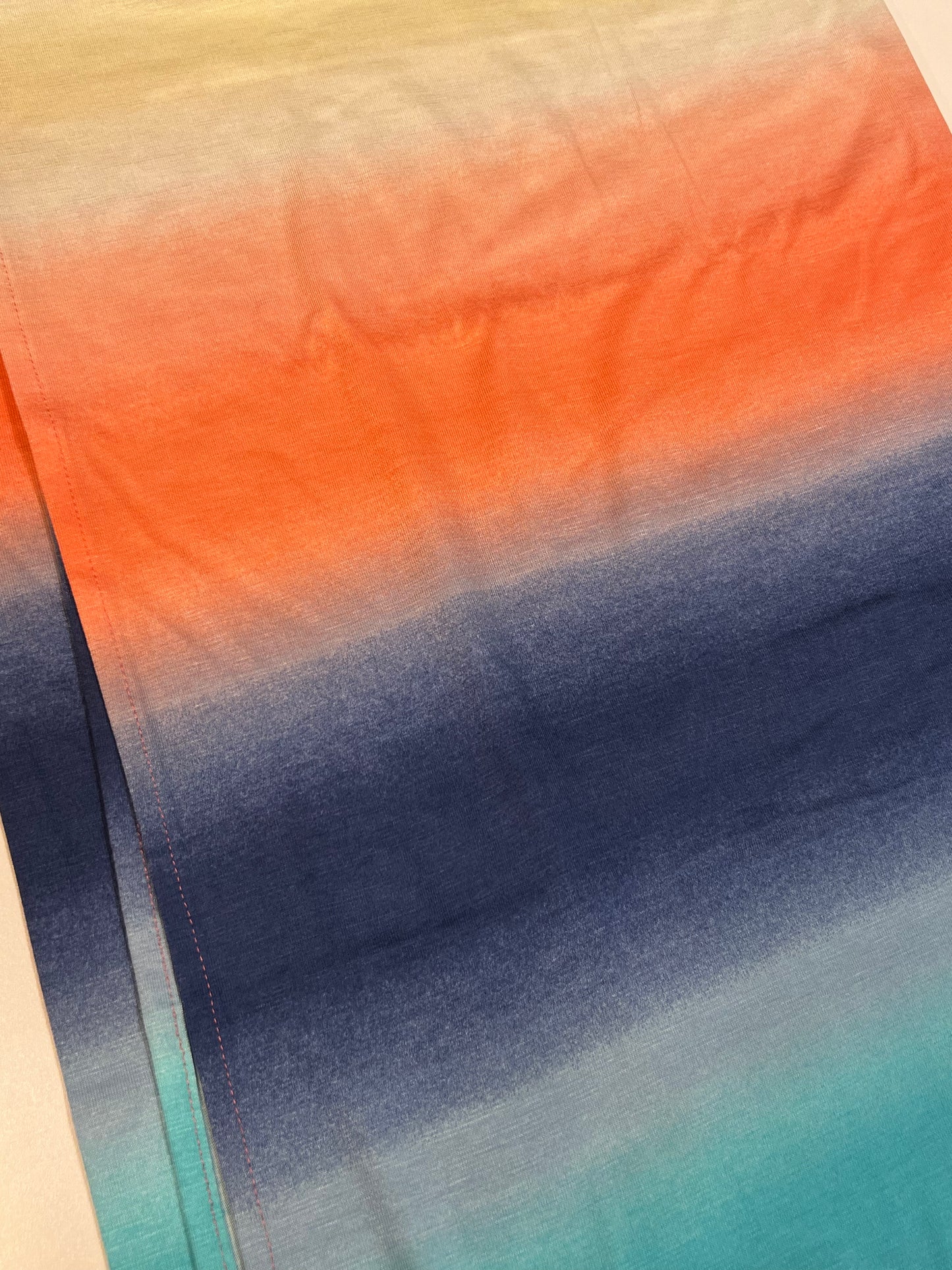 Printed Jersey Hijab: Desert Sunrise