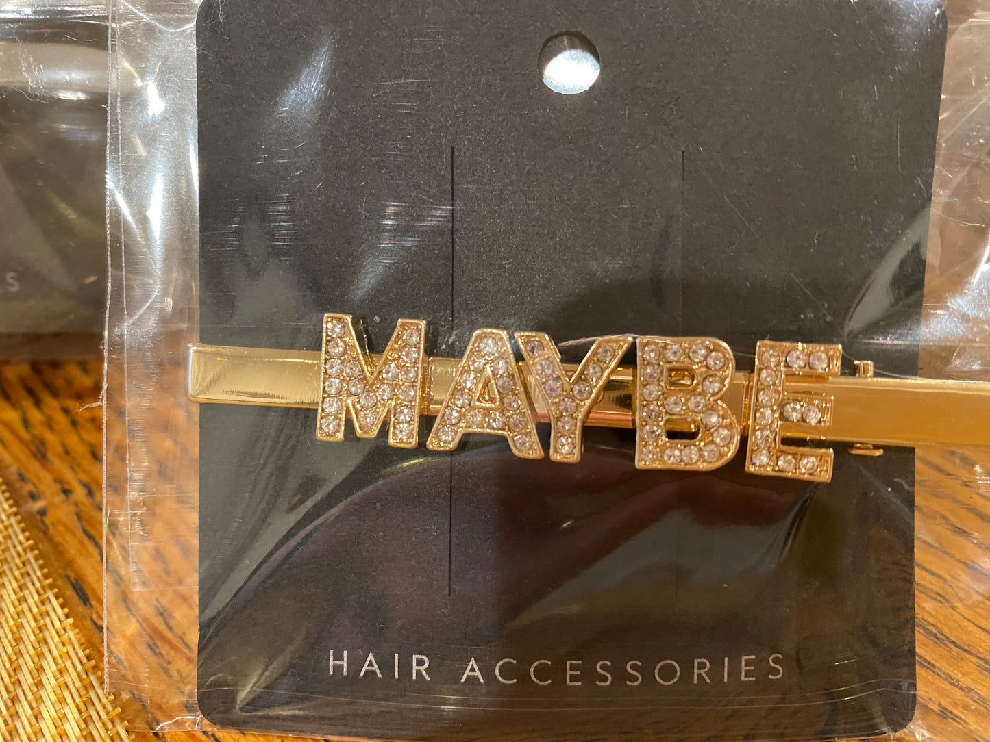 Hijab + Hair Clip - English