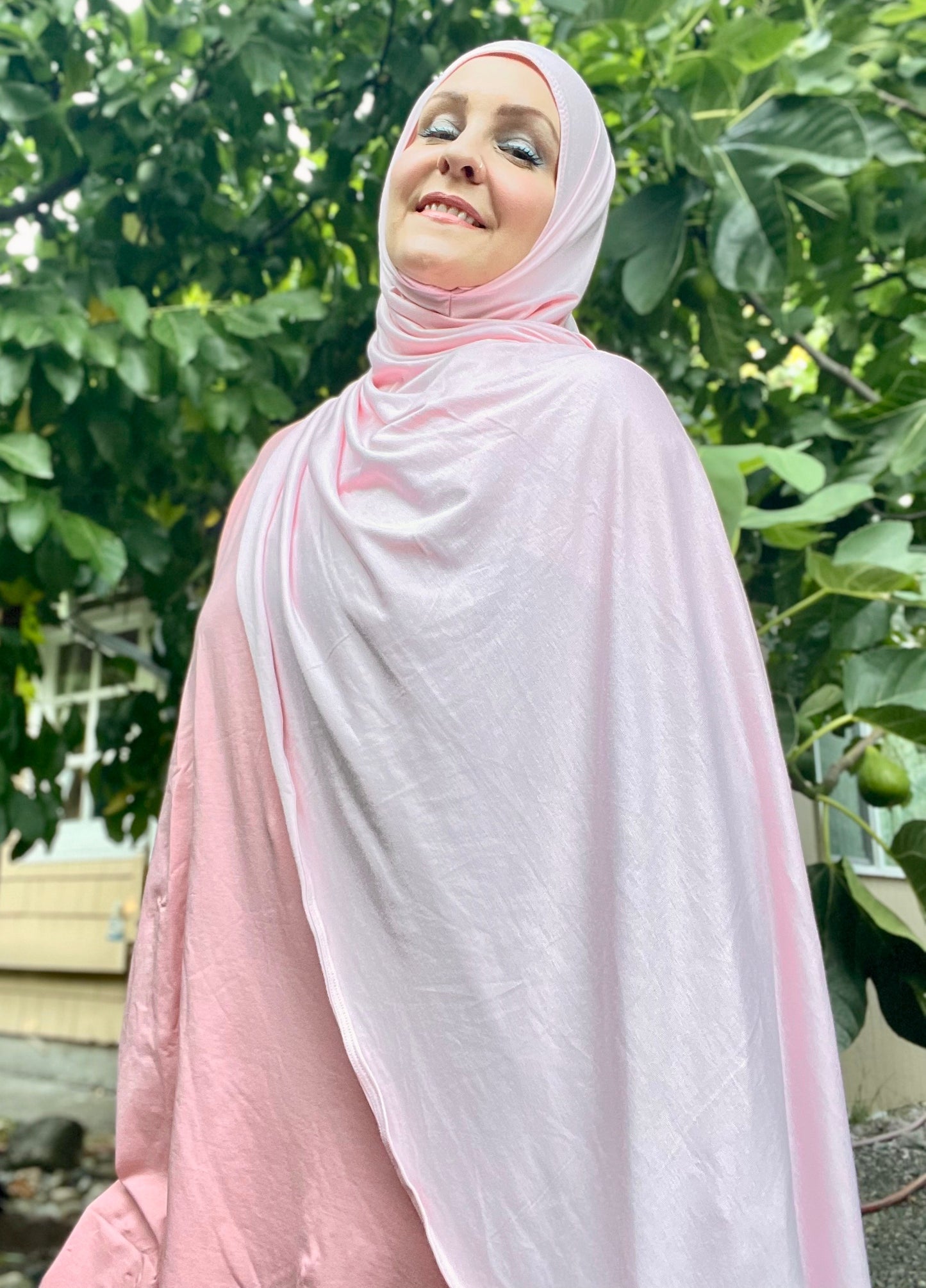 Solid Jersey Hijab: Ballet Pink