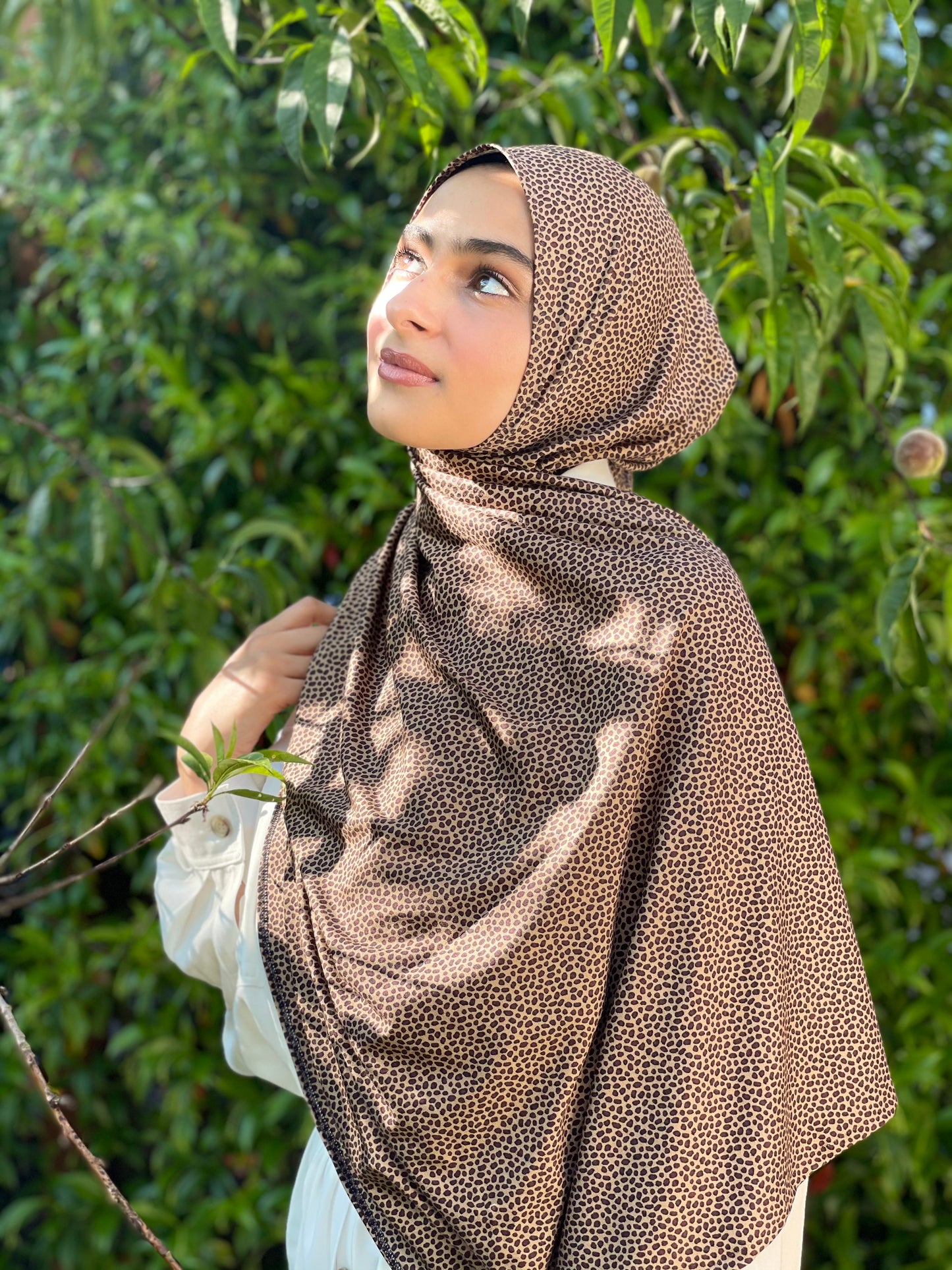 Printed Jersey Hijab: Italian Wild Cat