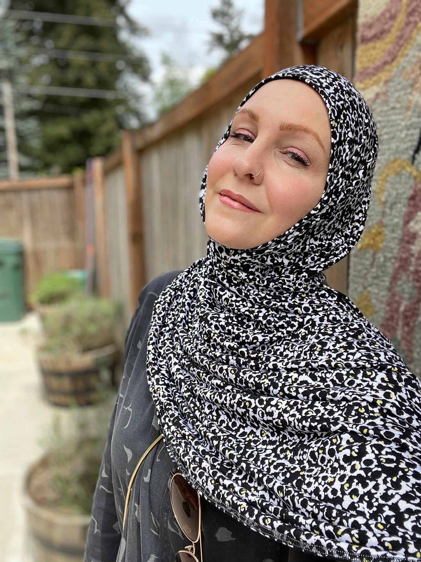 Printed Jersey Hijab: Galaxy & Beyond
