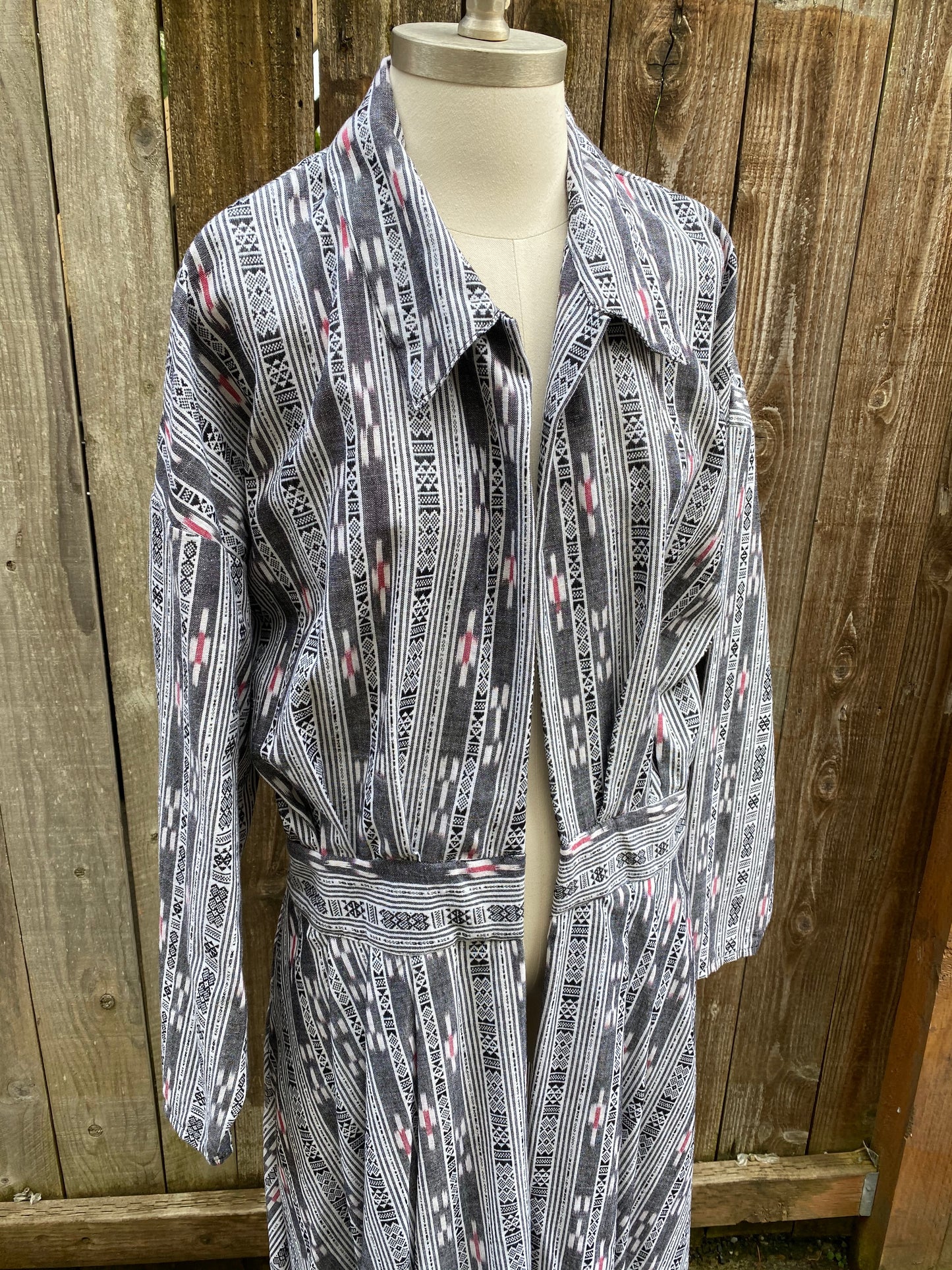 Vintage Inspired Open Abaya Cardigan