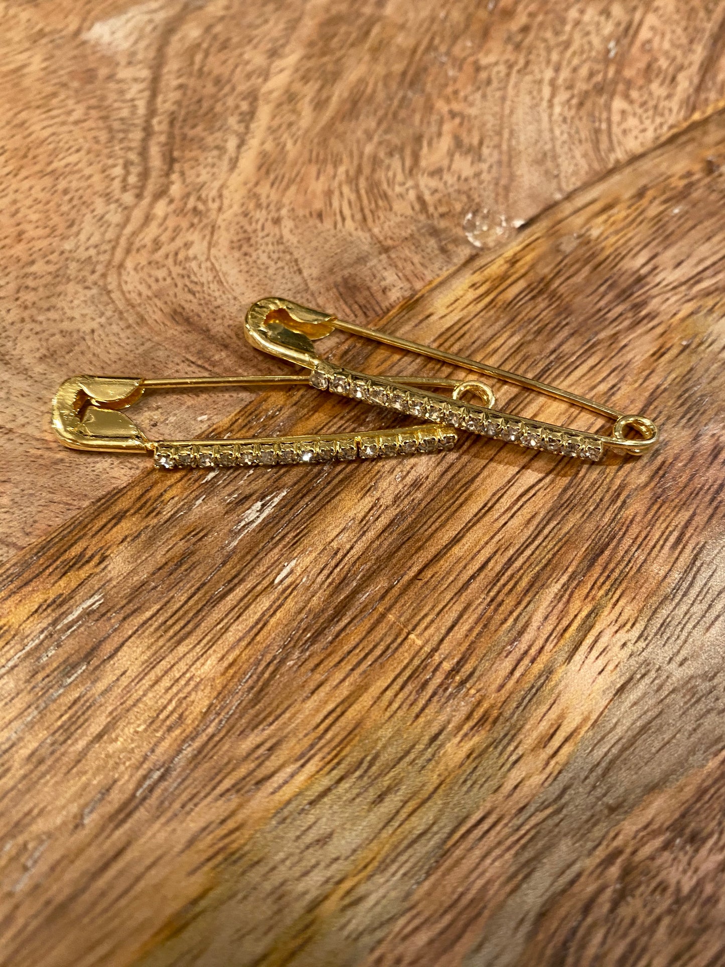 Glam Safety Pins: Gold or Silver