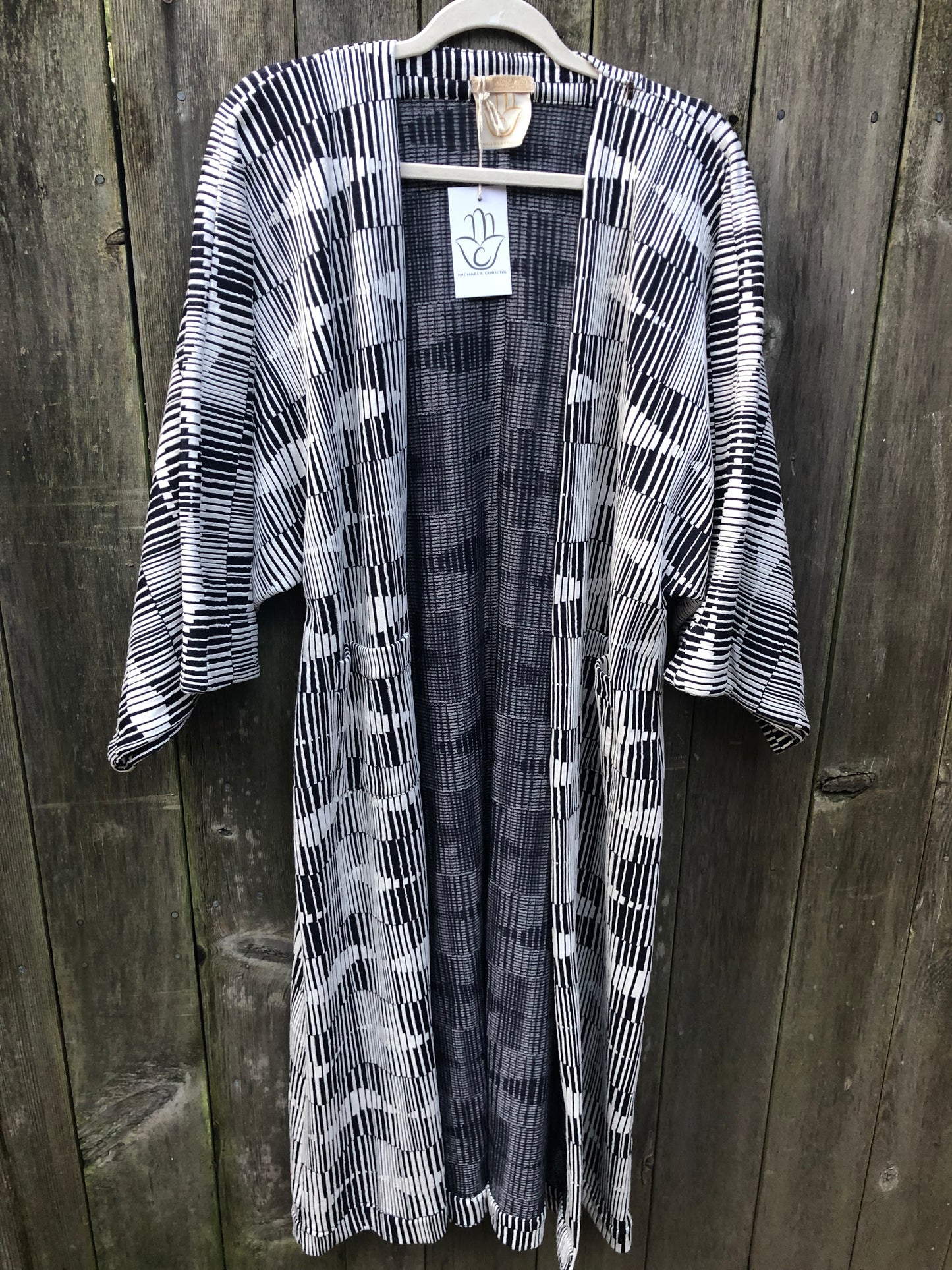 Private Collection Kimono - Geo Stretch Knit