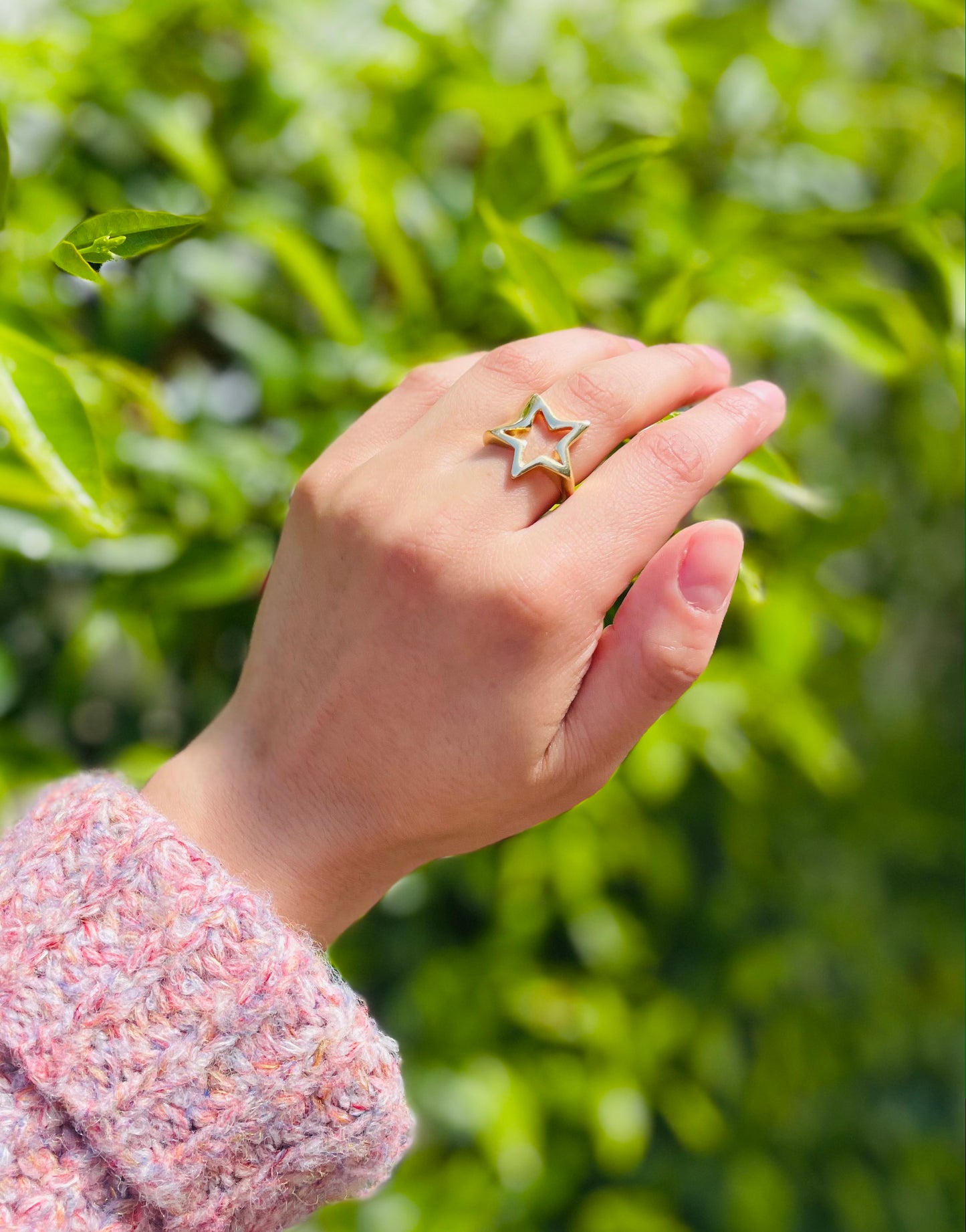 Gold Ring: Shooting Star