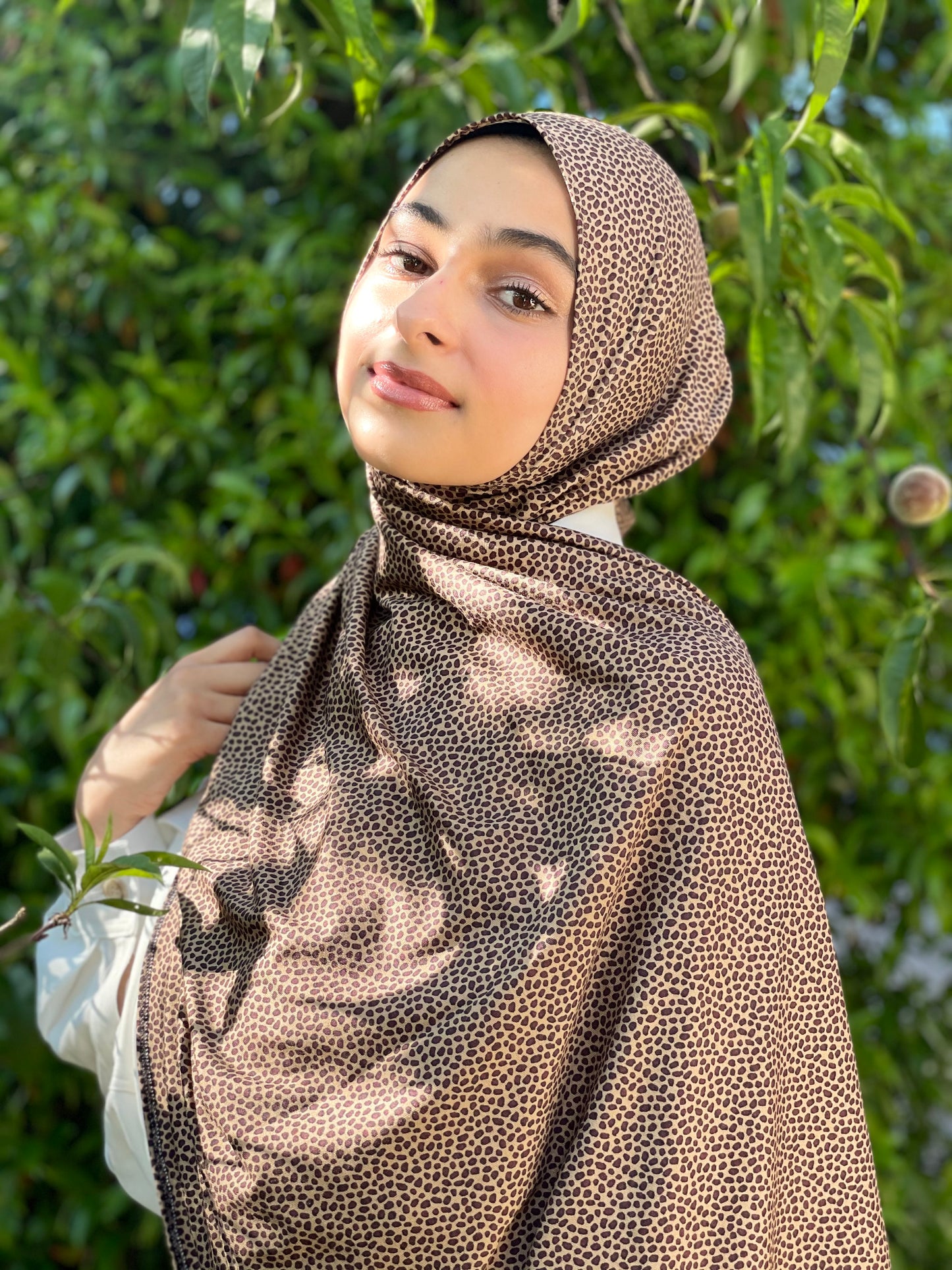 Printed Jersey Hijab: Italian Wild Cat