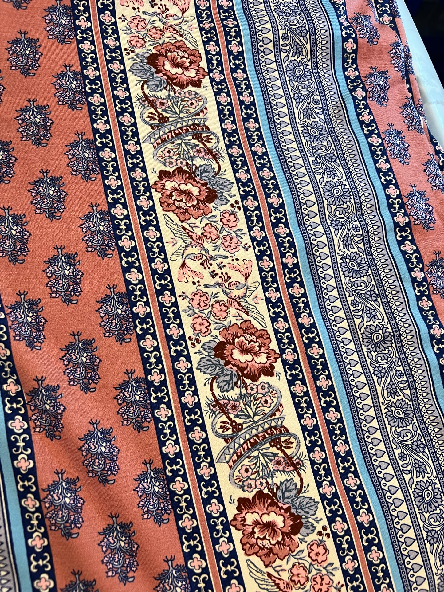 "Prairie Lace" Rayon Lycra Jersey Prayer Set