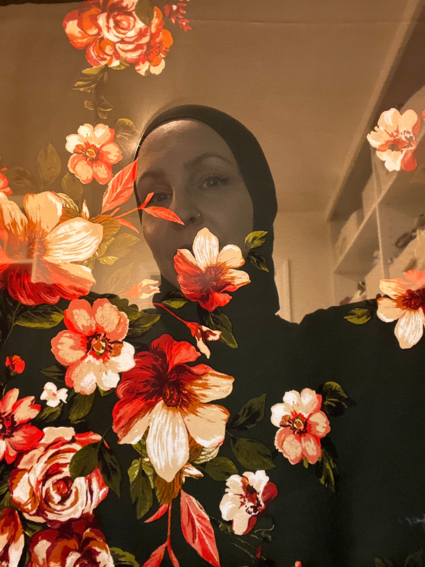Signature MC Kimono: Moody Roses