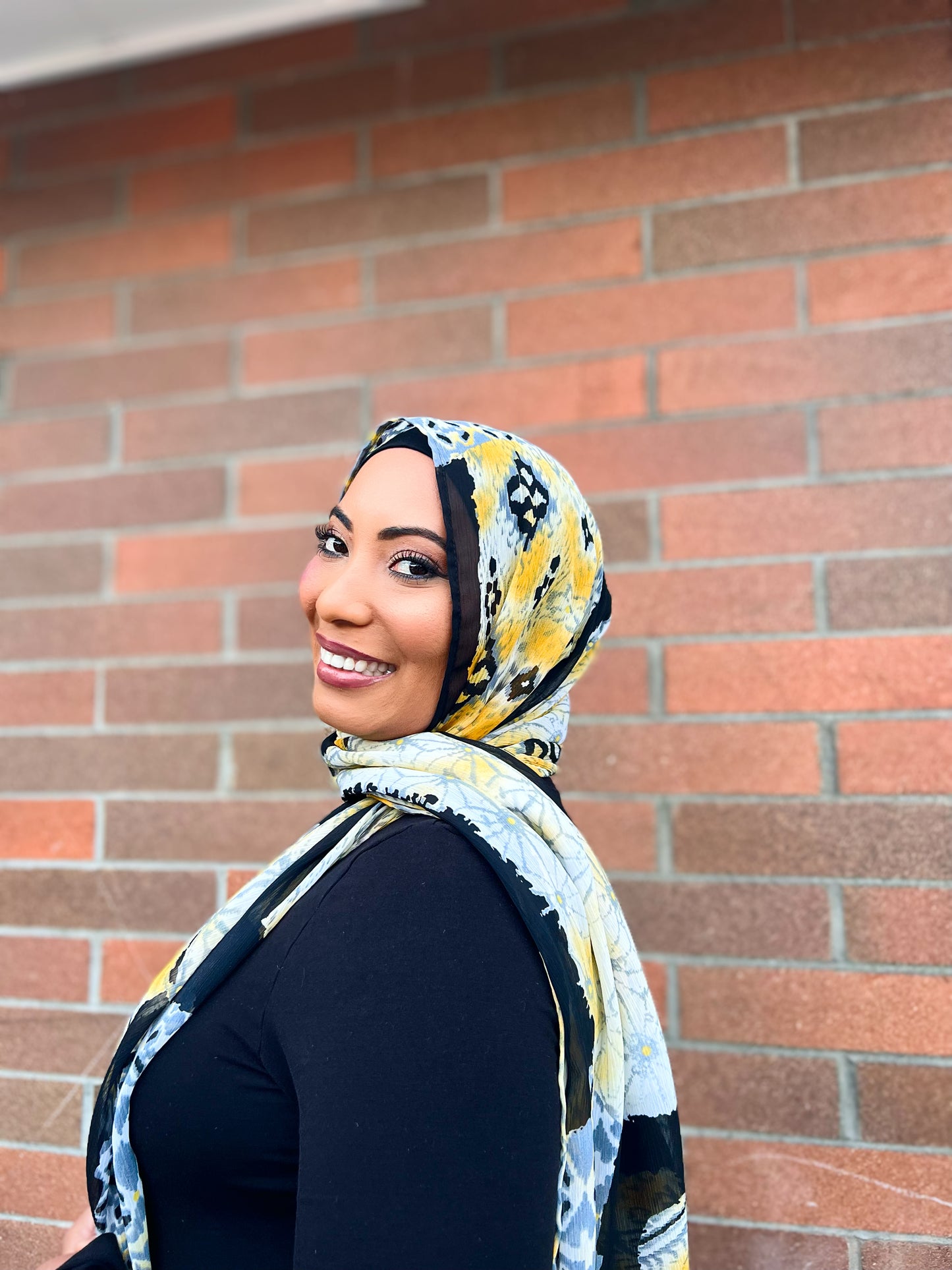 Crinkle Chiffon Hijab: Zuri