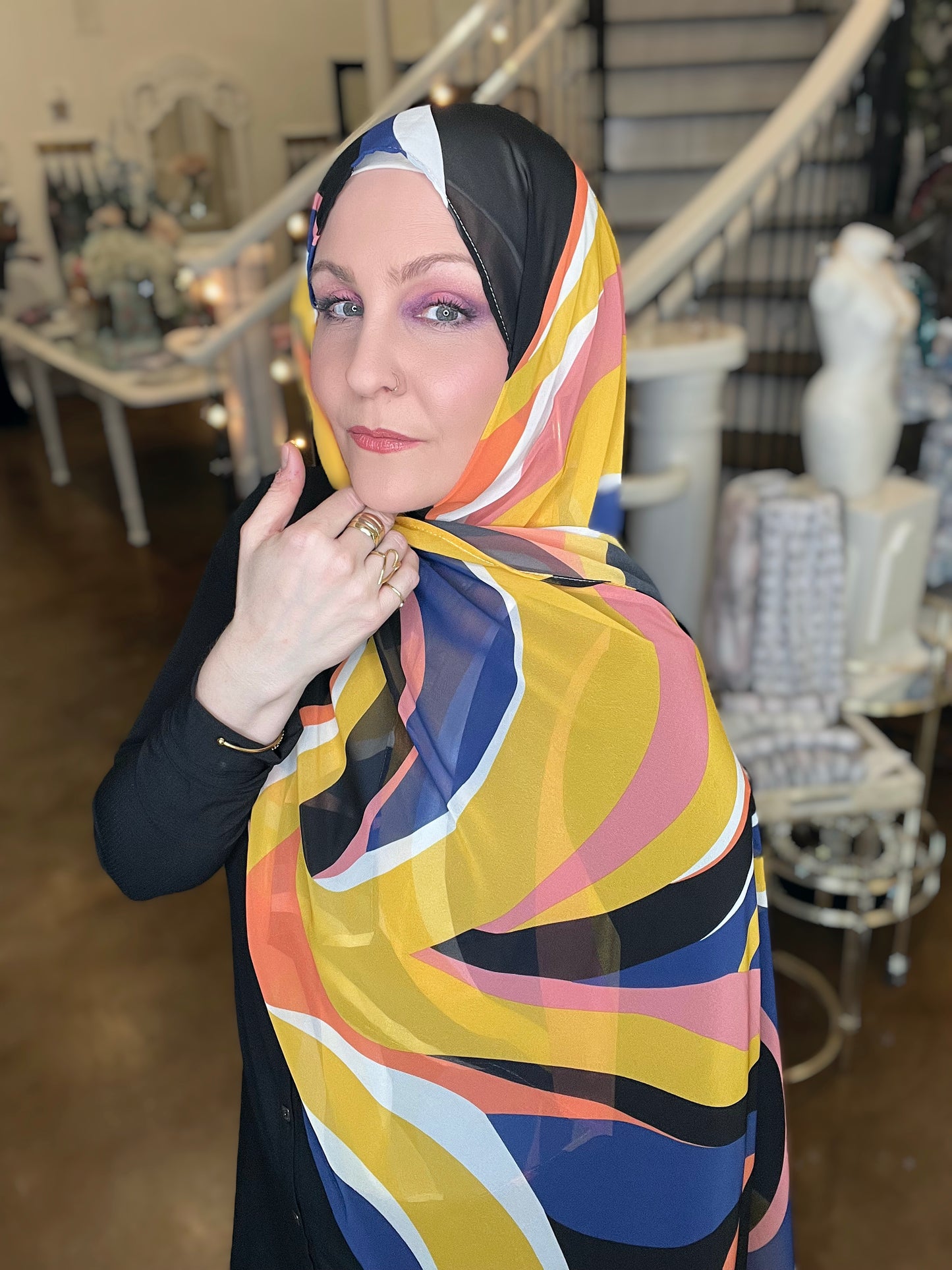 Chiffon Hijab: Italian Mod Squad