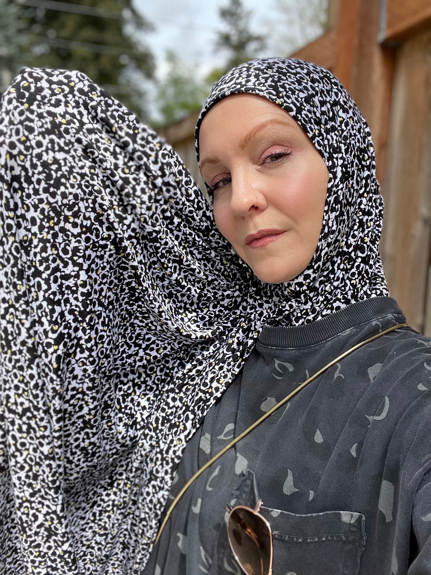 Printed Jersey Hijab: Galaxy & Beyond