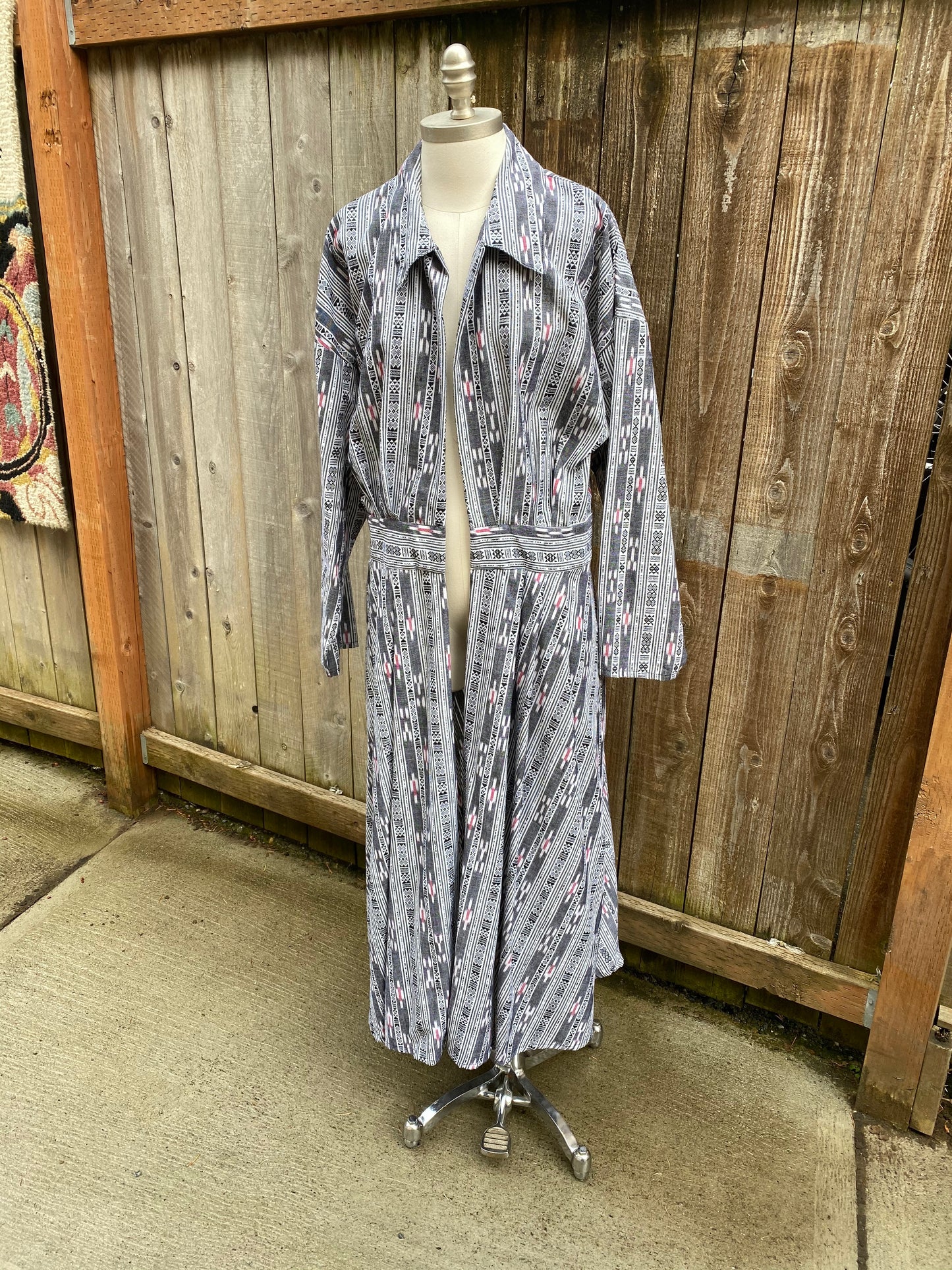 Vintage Inspired Open Abaya Cardigan