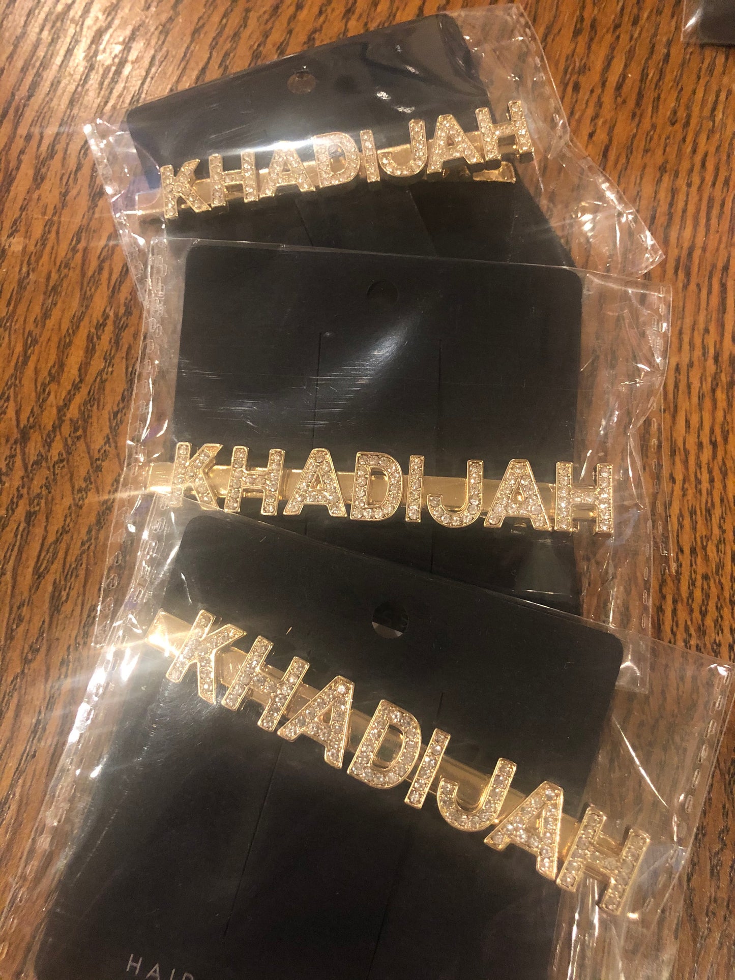 Hijab + Hair Clip - Names