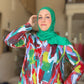 MC Everyday Active Tunic - Abstract Brush Stroke