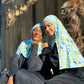 Printed Jersey Hijab: Sweet N' Sour Lemons