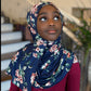 Printed Jersey Hijab: Isabella