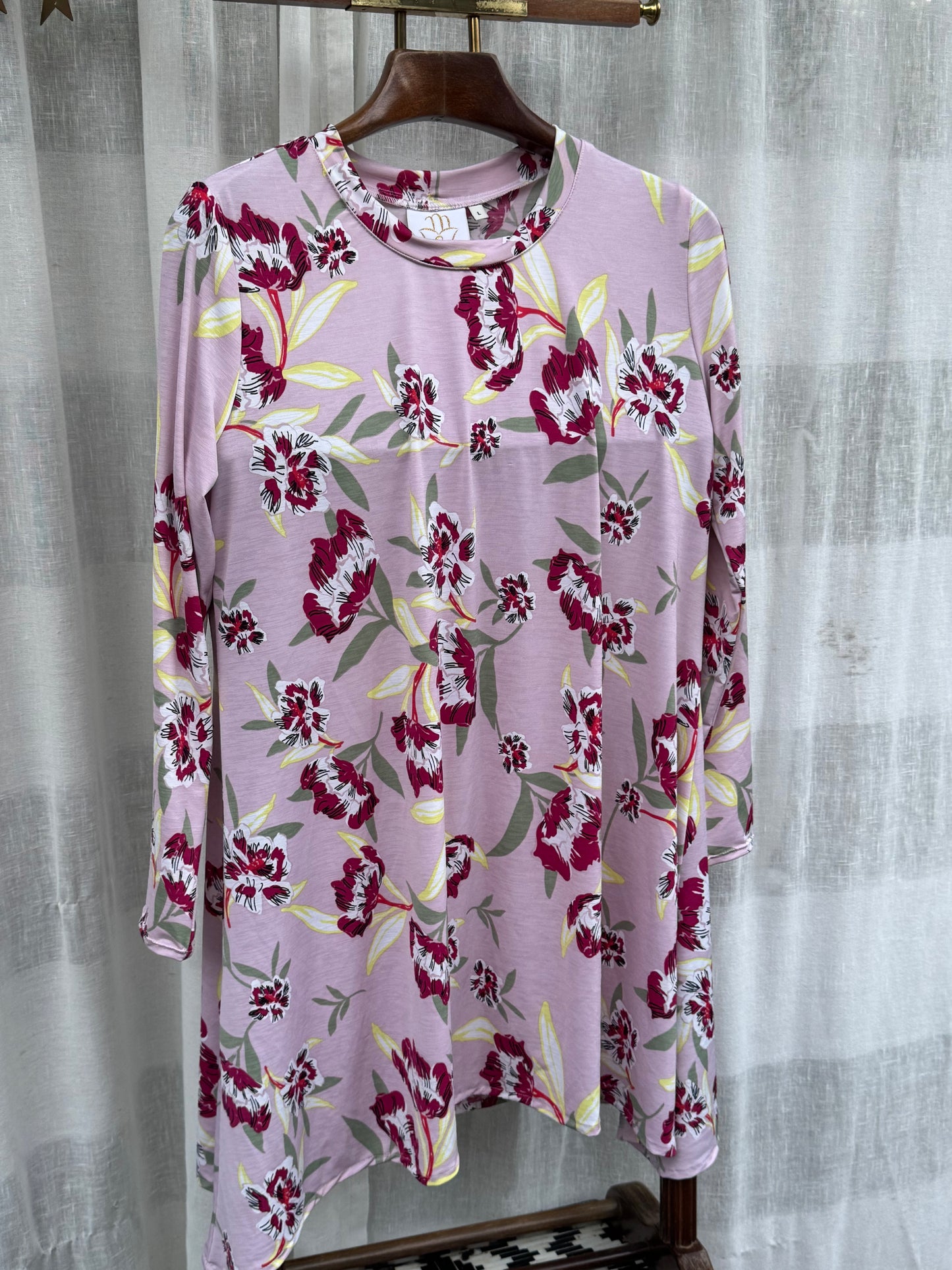MC Everyday Active Tunic - Lilac Orchid Bloom