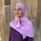 Performance Jersey Hijab: Petal Pink