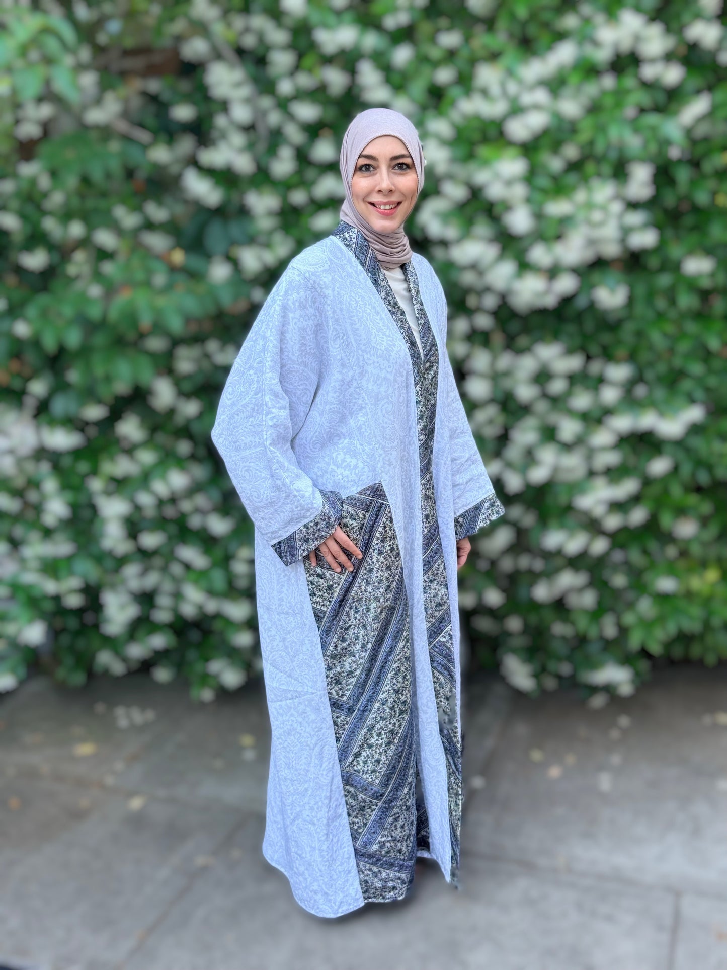Pocket Anorak Abaya — Linen & Indigo