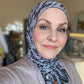 Burnout Tissue Jersey Hijab: Purposeful