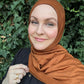 Performance Jersey Hijab: Cinnamon Spice