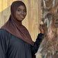 Jersey Hijab: Rich Espresso