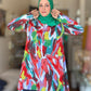 MC Everyday Active Tunic - Abstract Brush Stroke
