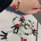 Freedom Bracelet: Black Spikes
