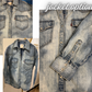 Palestinian Kuffiyah Distressed Jean Jacket