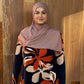 Sporty Tissue Jersey Hijab: Nude