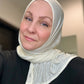 Jersey Hijab: Cream