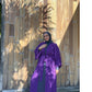 Signature MC Kimono: Pink & Purple Herringbone