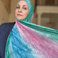 Burnout Tissue Jersey Hijab: Zuma Beach