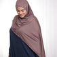 Performance Jersey Hijab: Mocha Latte
