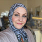 Burnout Tissue Jersey Hijab: Purposeful