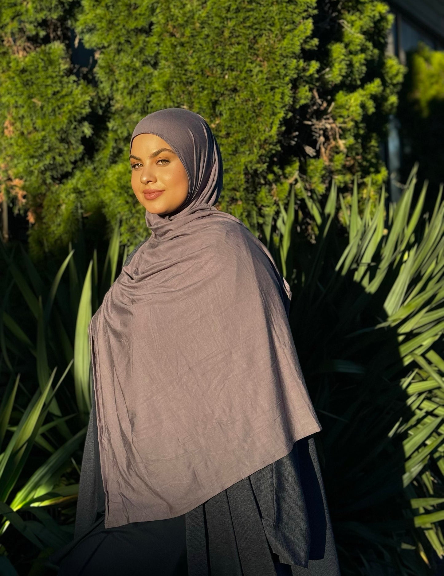 Jersey Hijab: Slate