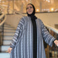 Nour Oversized Abaya - Celestial Tide