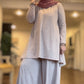 MC Everyday Active Tunic - Blush Heather Stripe