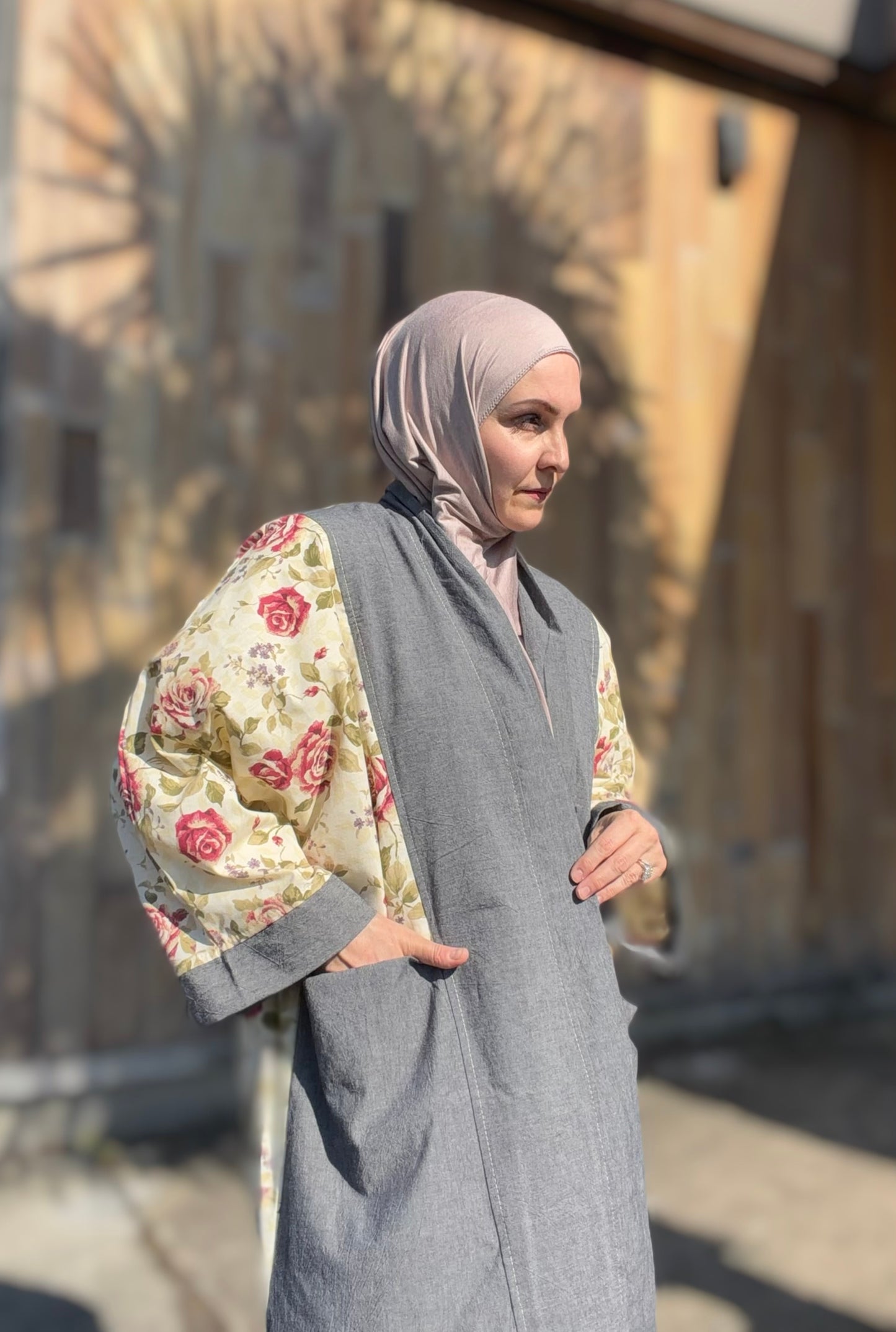 Pocket Anorak Abaya — Garden Porch