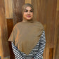 Performance Jersey Hijab: Golden Latte
