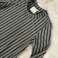 MC Everyday Tunic - Striped Dark Grey and Black