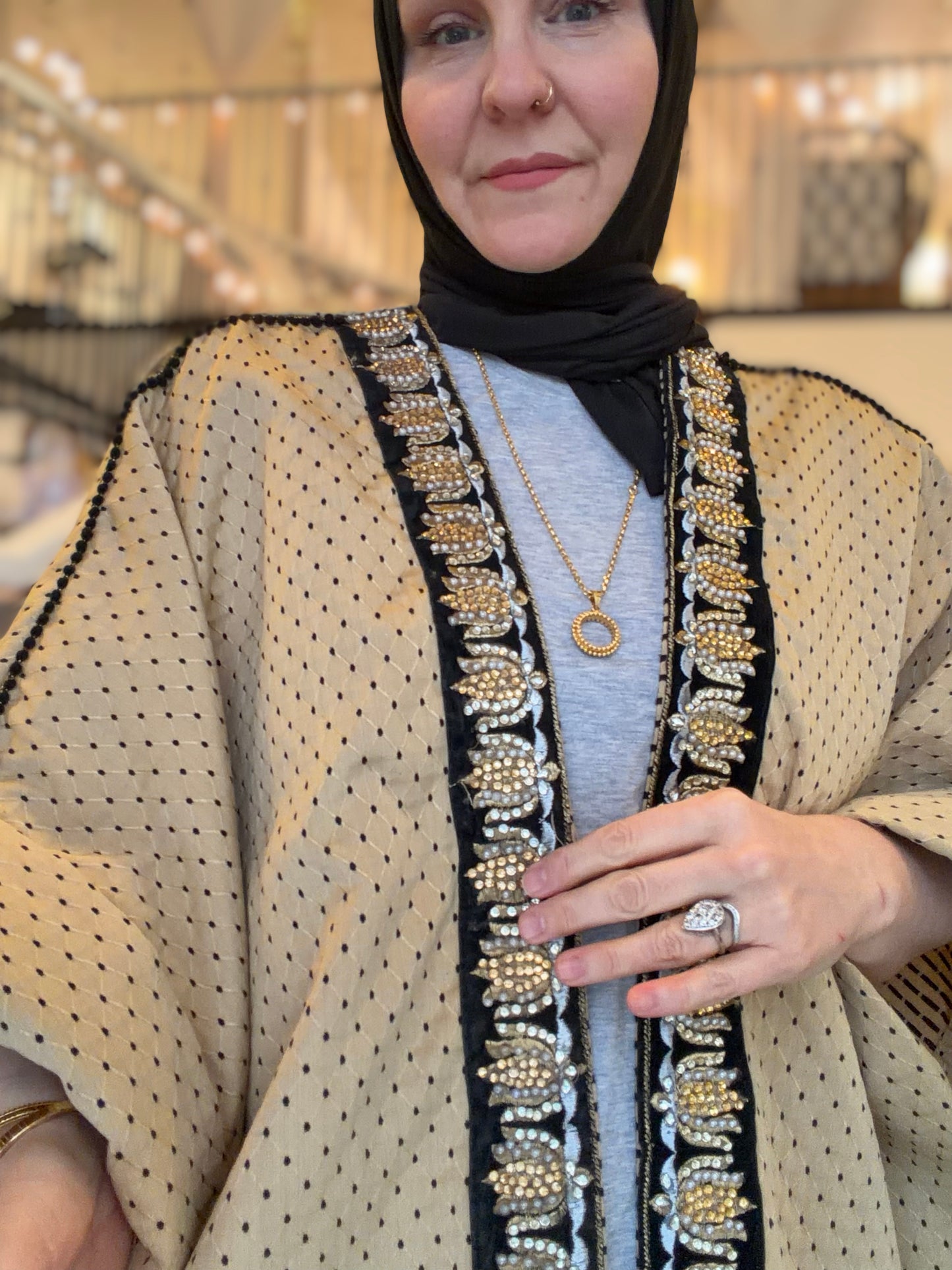 Cultural Fusion Bisht - Desert Relic