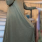 Primo Athleisure Dress - Za'atar Olive Performance Jersey