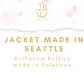 Palestinian Kuffiyah Distressed Jean Jacket