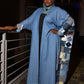 American Muslim Tapestry — Power Silhouette Abaya | Threads of Renewal 2026
