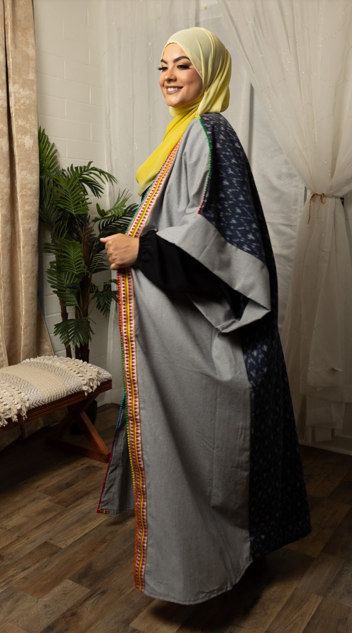 MC Woven Bisht: Denim Diwan