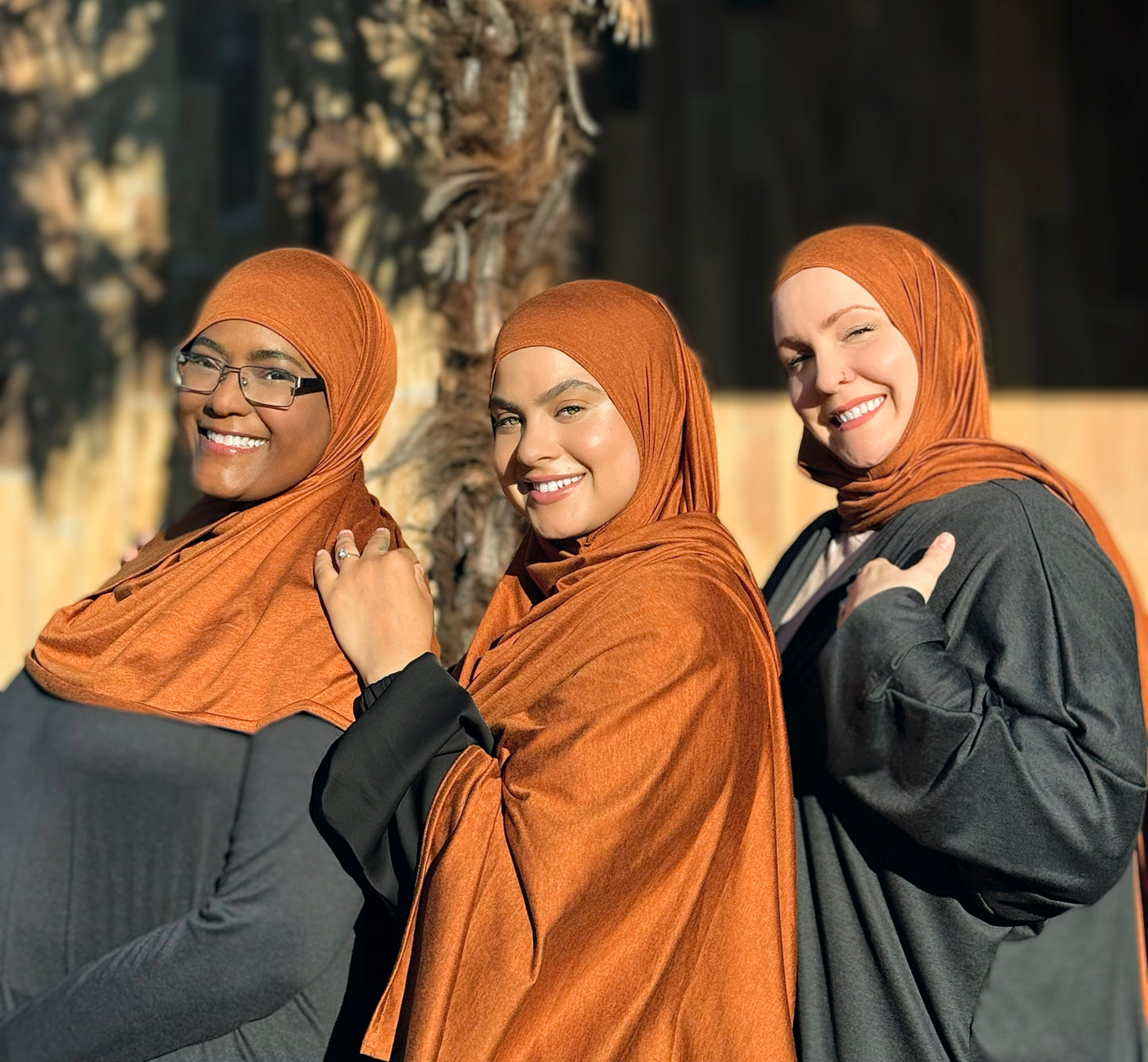 Performance Jersey Hijab: Cinnamon Spice