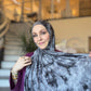 Tie Dye Jersey Hijab: Lenora