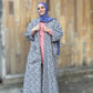 Pocket Anorak Abaya - River Rock